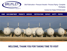 Tablet Screenshot of brumleymfg.com